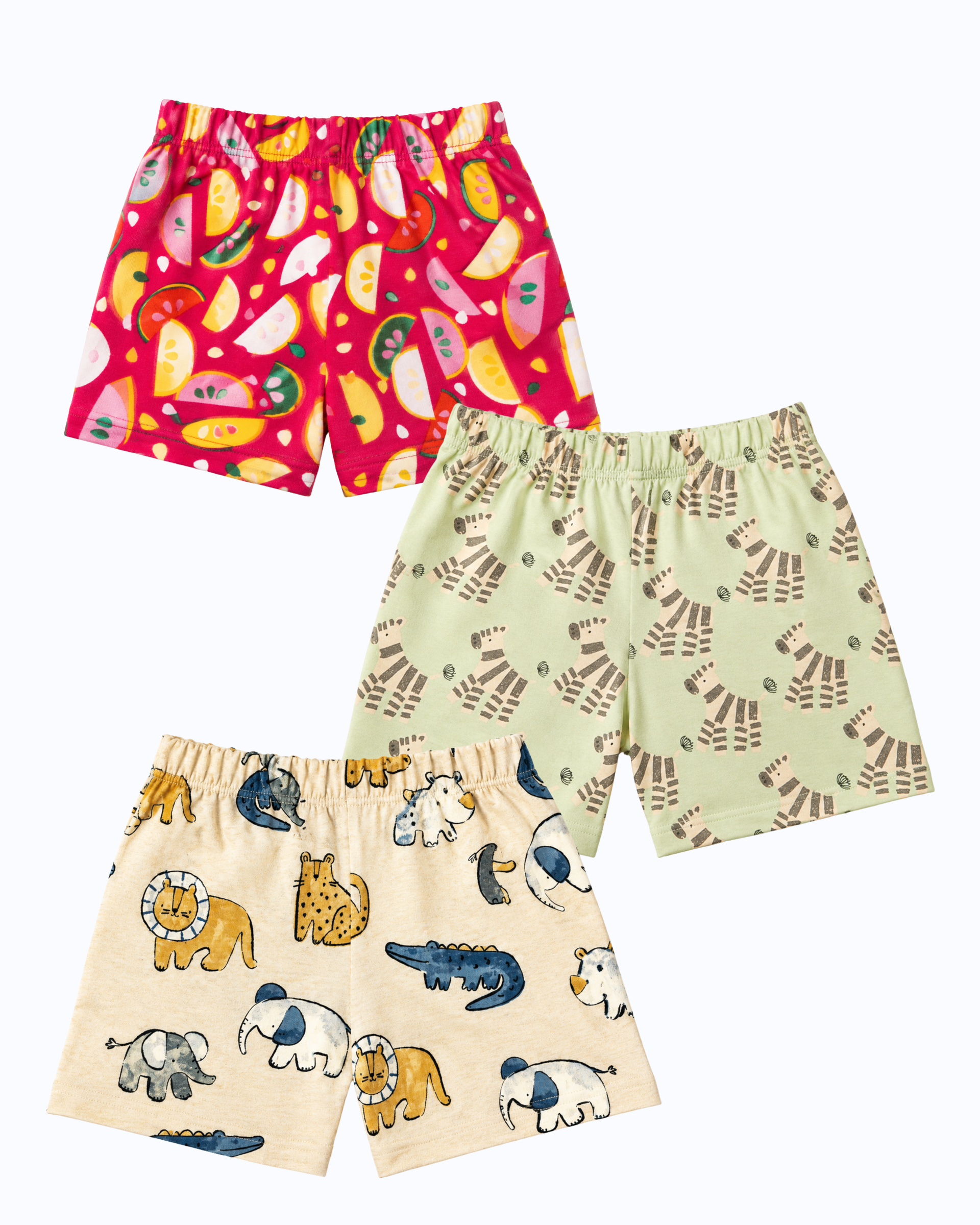 SHORTS 6-12M (PACK OF 3)-HS7
