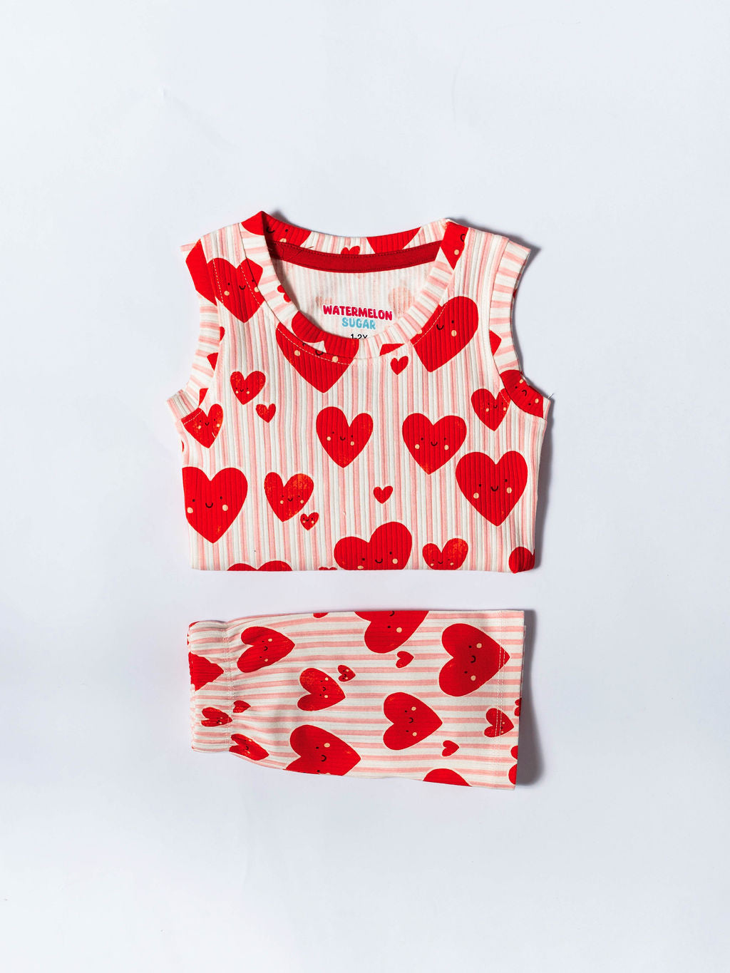 Sweetheart Stripes Co-ord Set (420)