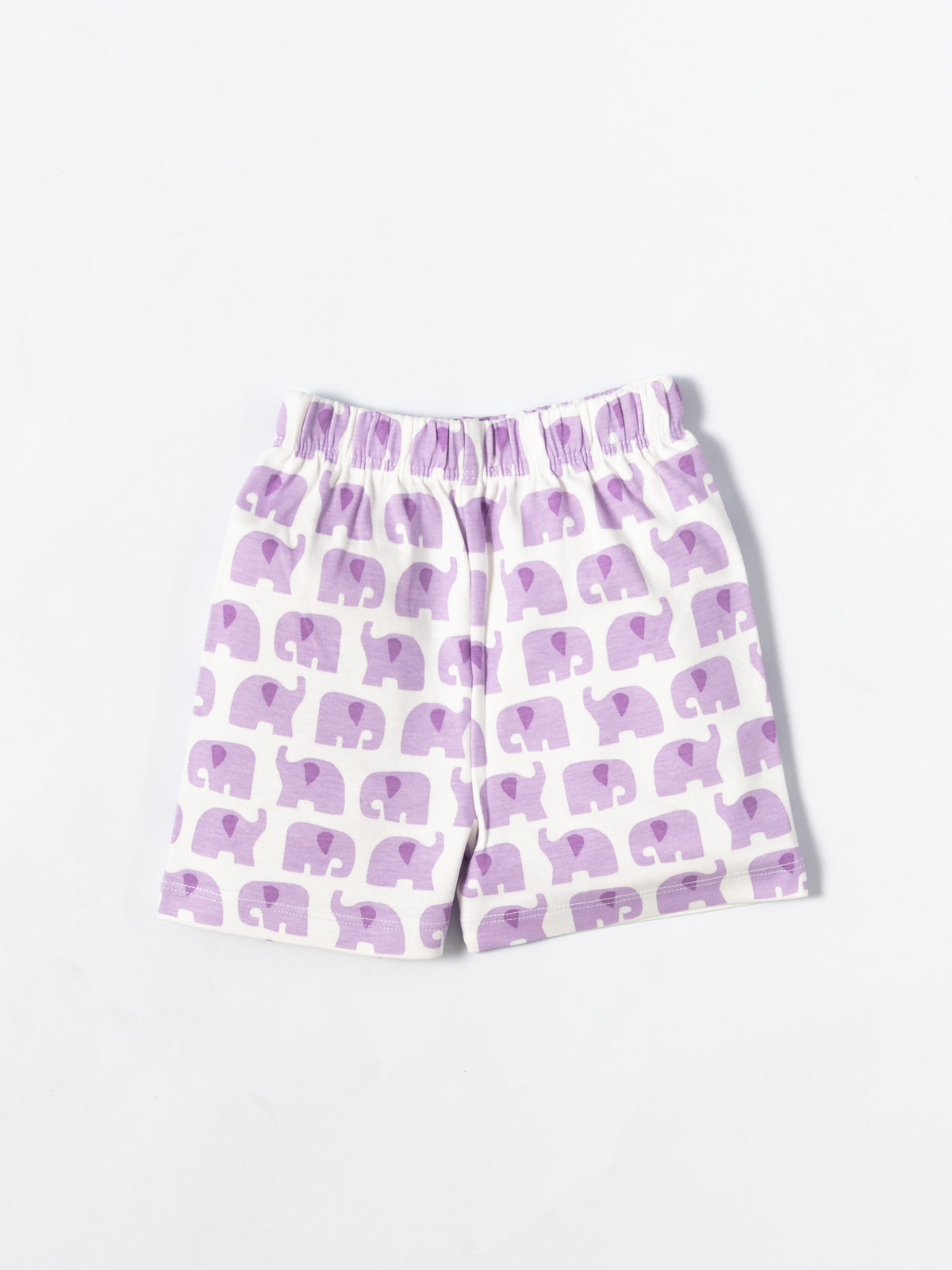 Little Elephants Printed T-Shirt & Shorts Set (510)