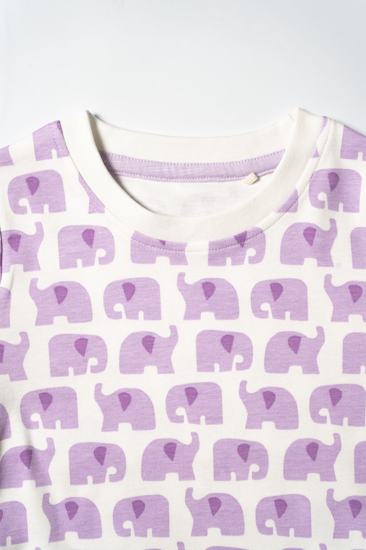 Little Elephants Printed T-Shirt & Shorts Set (510)