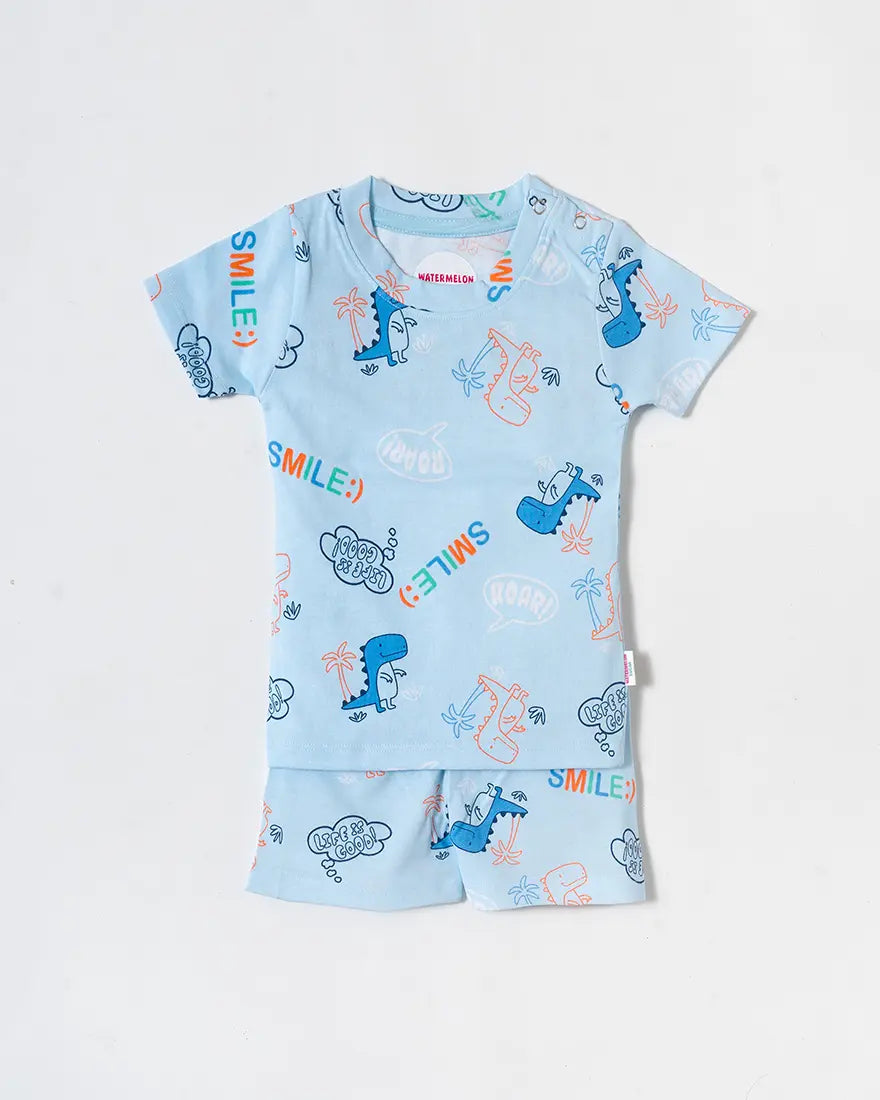 Smile Dino Print Co-ord Set (218)