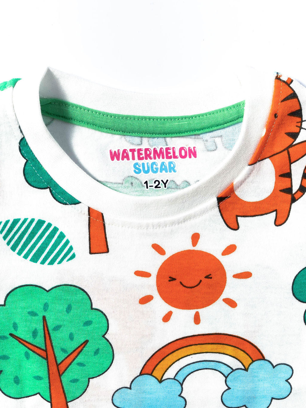 White Jungle Friends Co-ord Set (463)