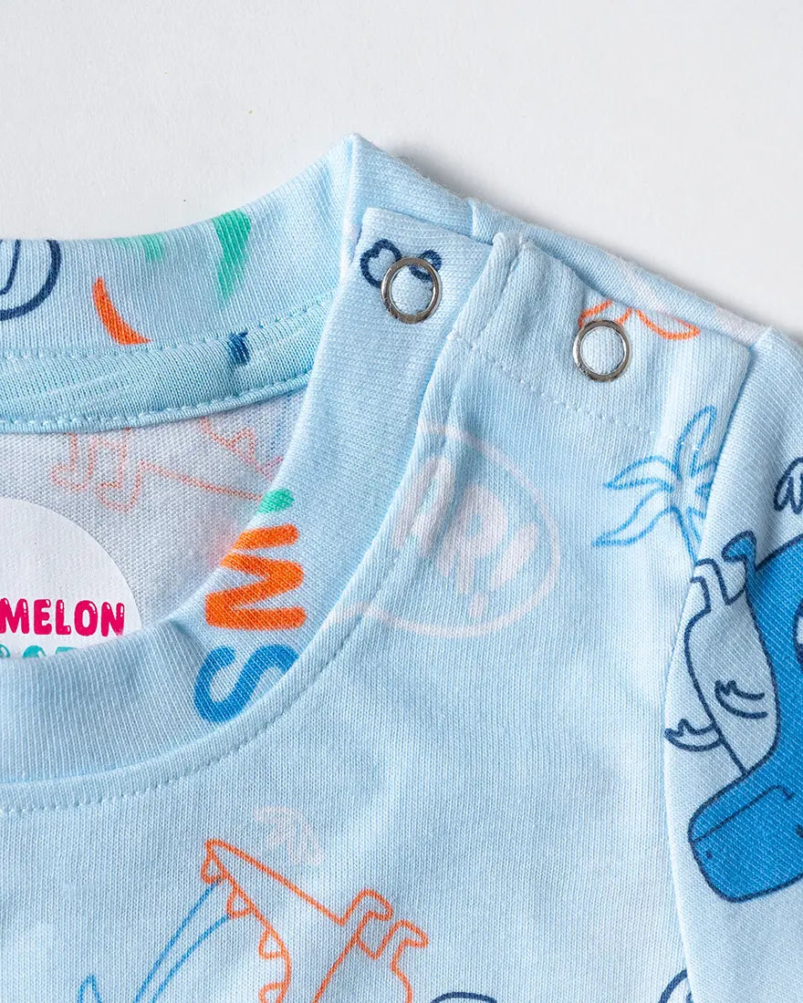 Smile Dino Print Co-ord Set (218)