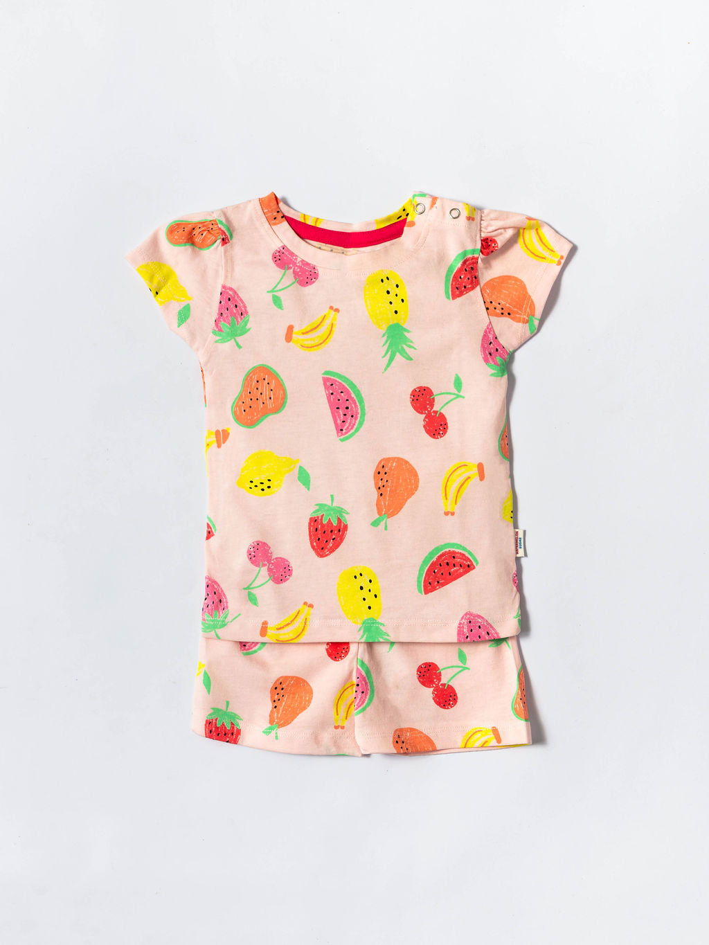 Fruity Delight Puff Sleeve Co-ord Set (237)