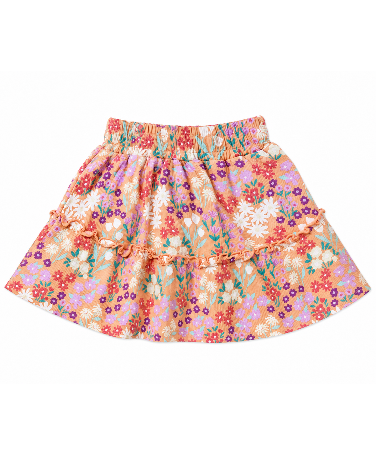Meadow Bloom Floral Ruffle Skort Set (663)