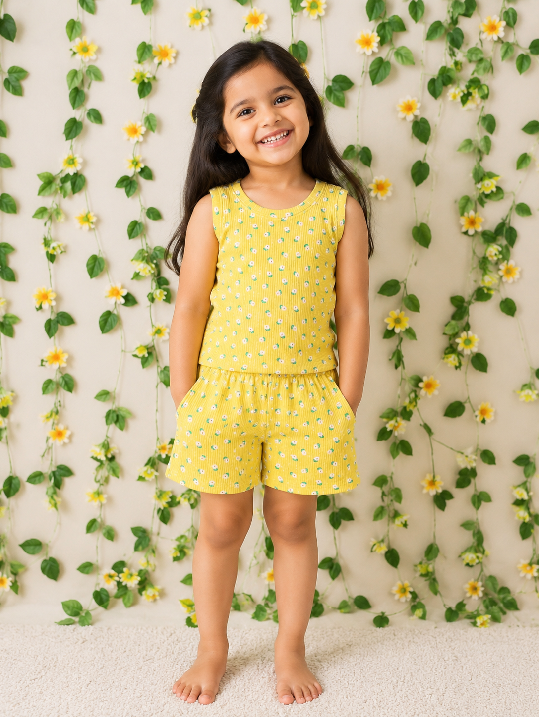 Sunny Blossom Co-ord Set (482)