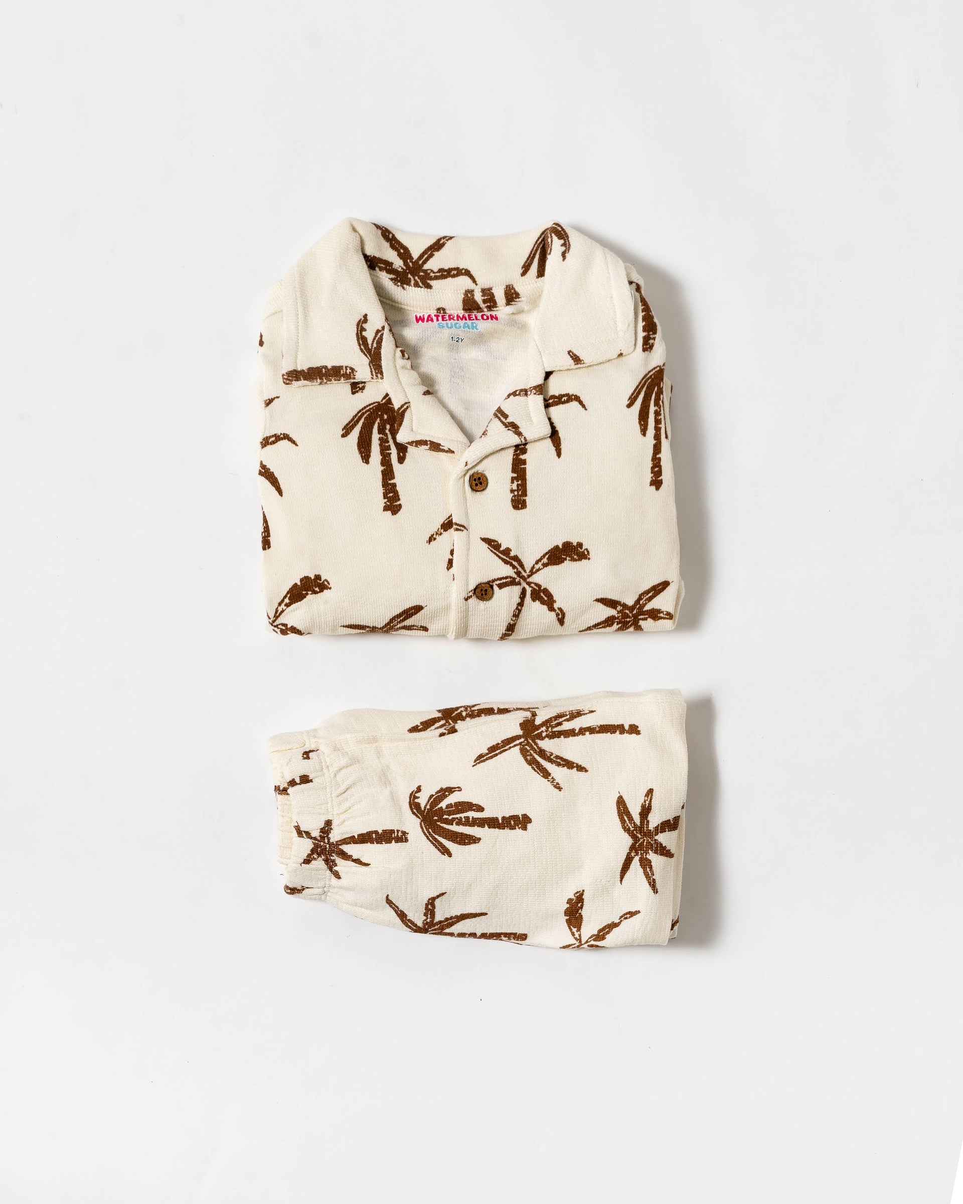 Palm Breeze Cotton Baby Fleece Co-ord Set (326)