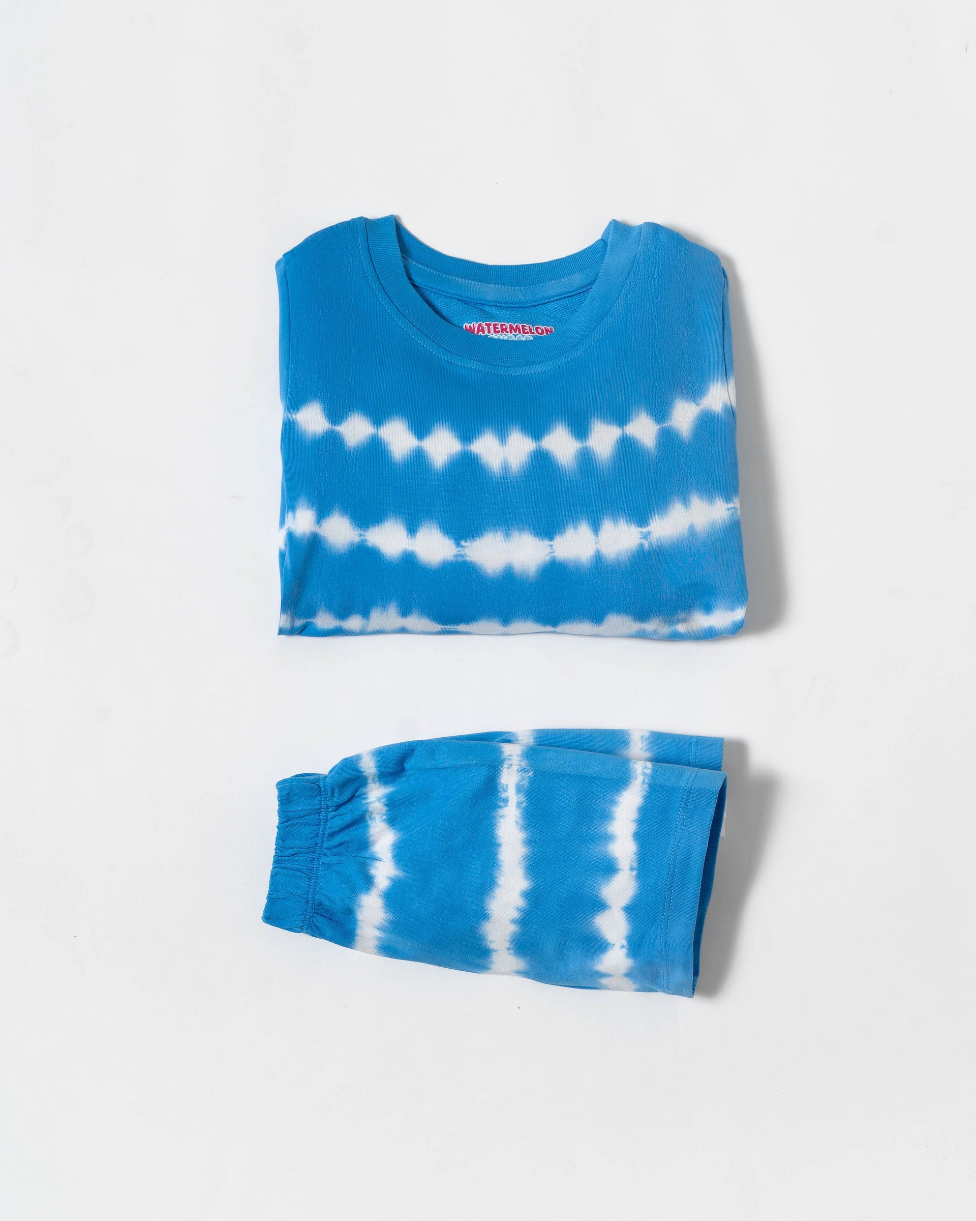 Ocean Tie-Dye Cotton Loopknit Co-ord Set (375)