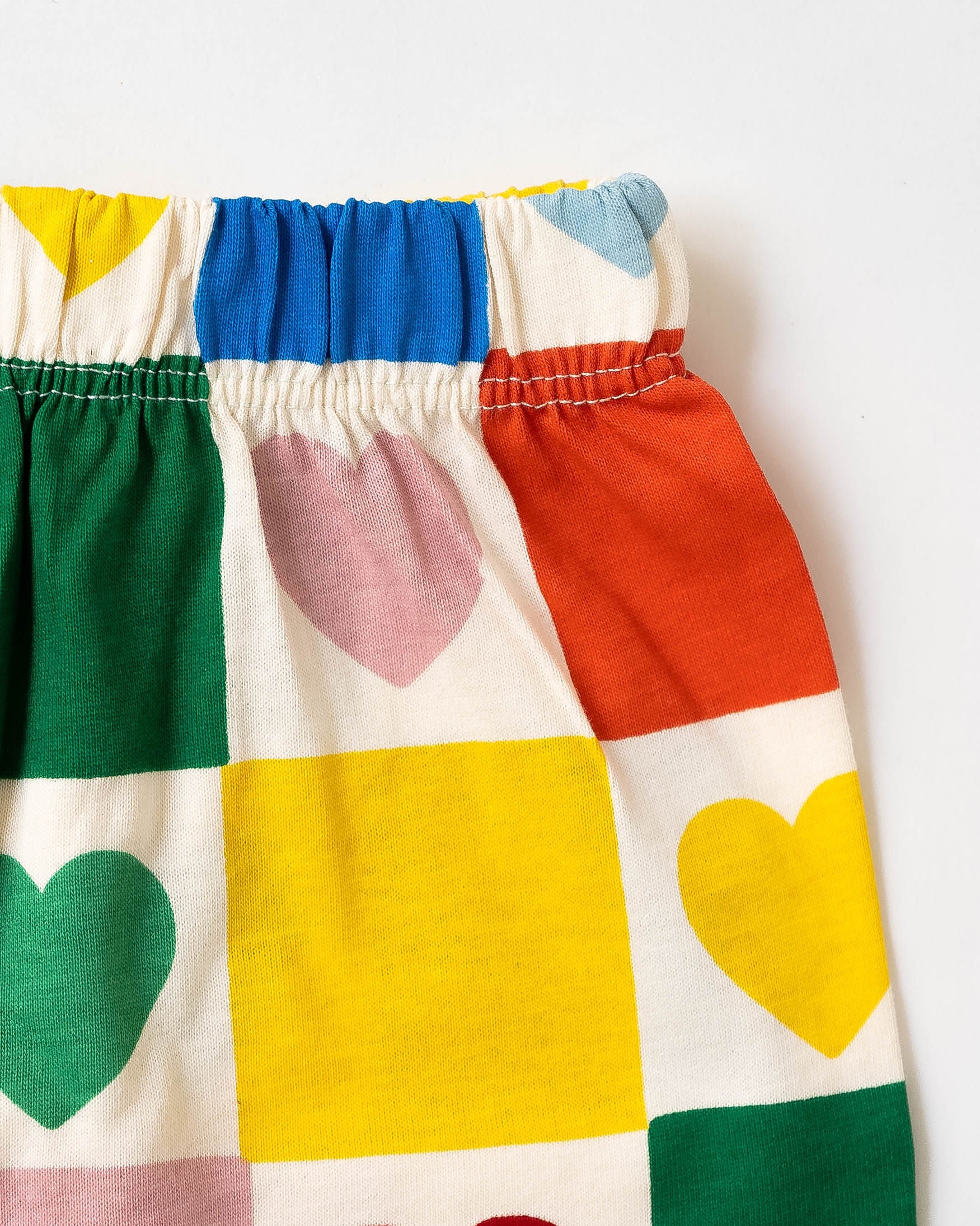 Heart Check Cotton Co-ord Set (314)