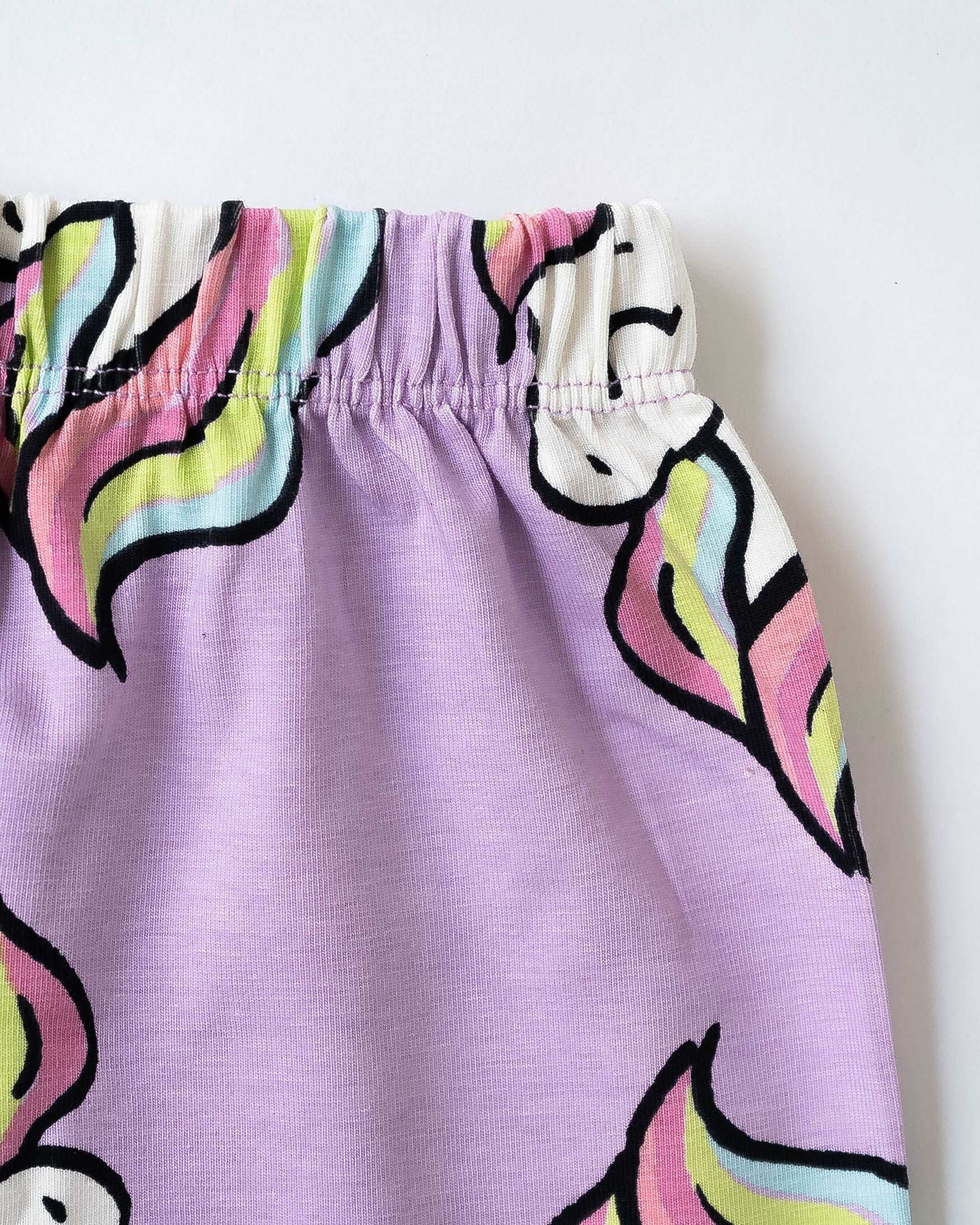 Unicorn Dream Puff Sleeve Cotton Co-ord Set (316)