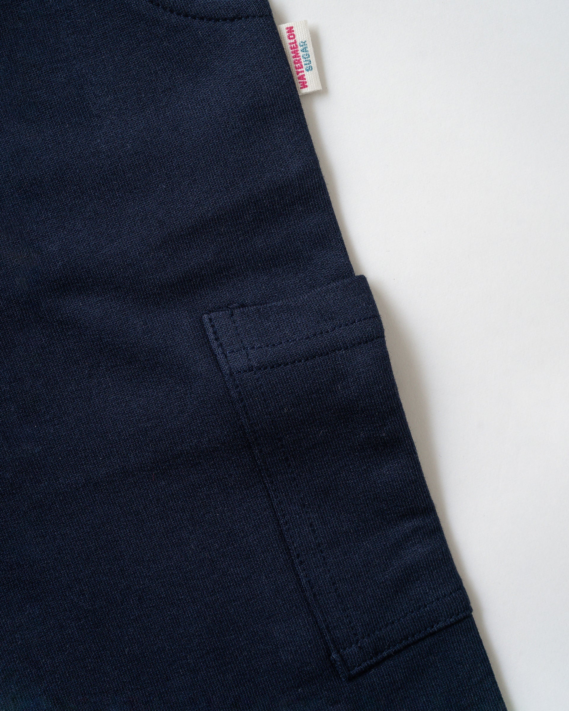 Midnight Blue Cotton Cargo Pants (CTP01)