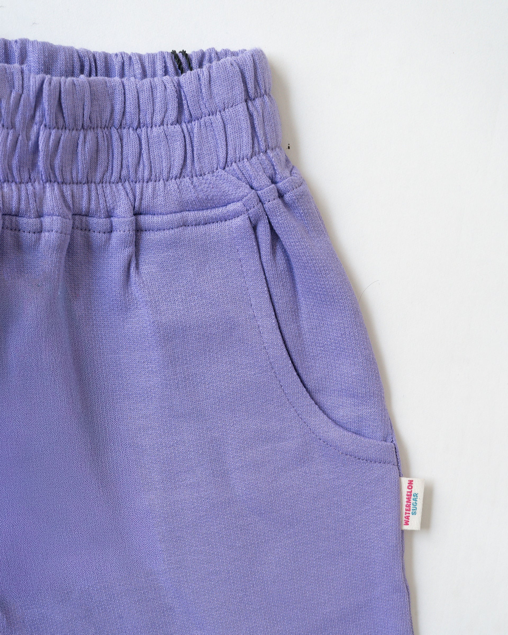 Lavender Cotton Loopknit Cargo Pants (CTP08)