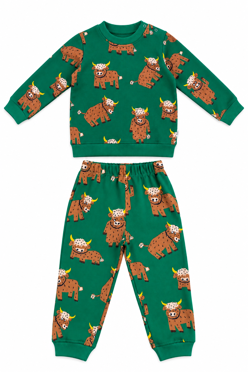 Highland Cow Print Sweatshirt (676)