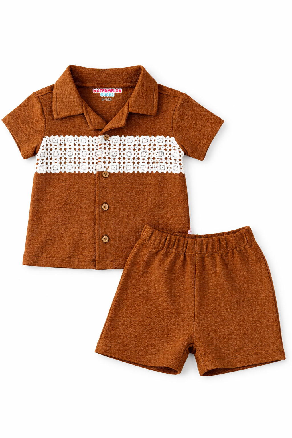 Cinnamon Lace Stripe Set (384)
