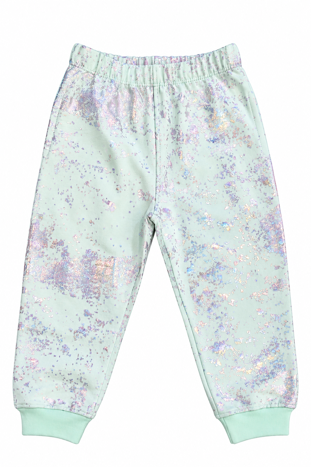 Mint Green Shimmer Print Sweatshirt (673)