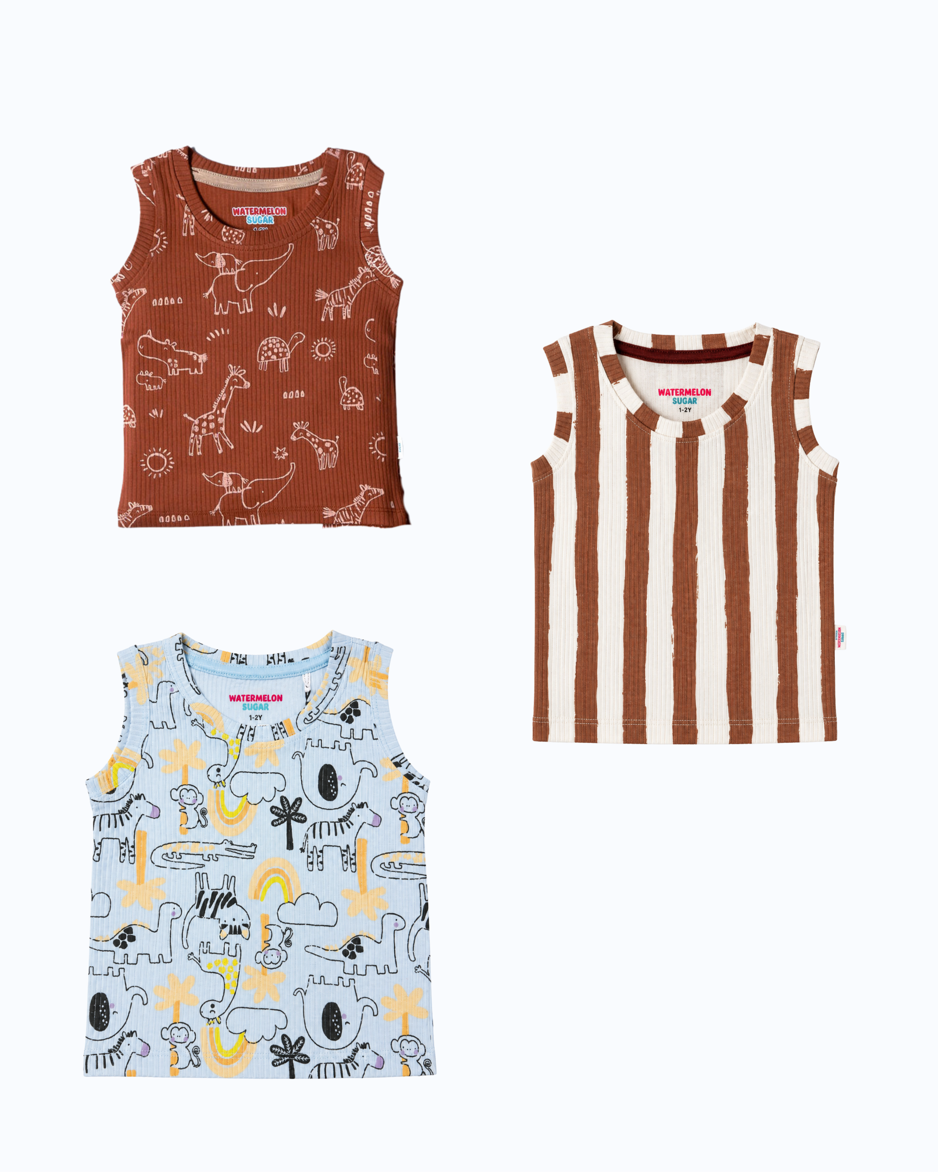 SLEEVELESS TSHIRTS-6-12M (SL1)