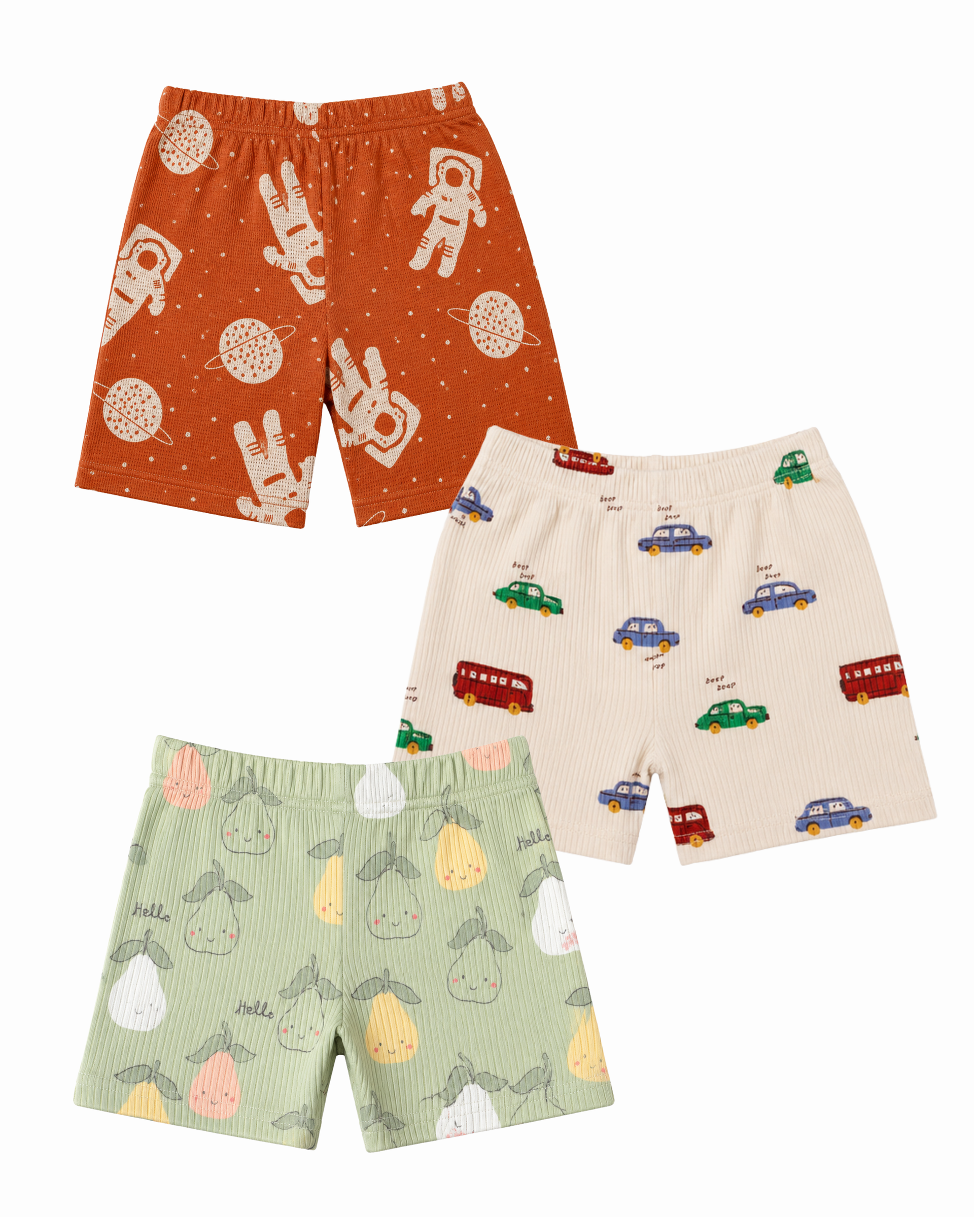 SHORTS (PACK OF 3)-SL11