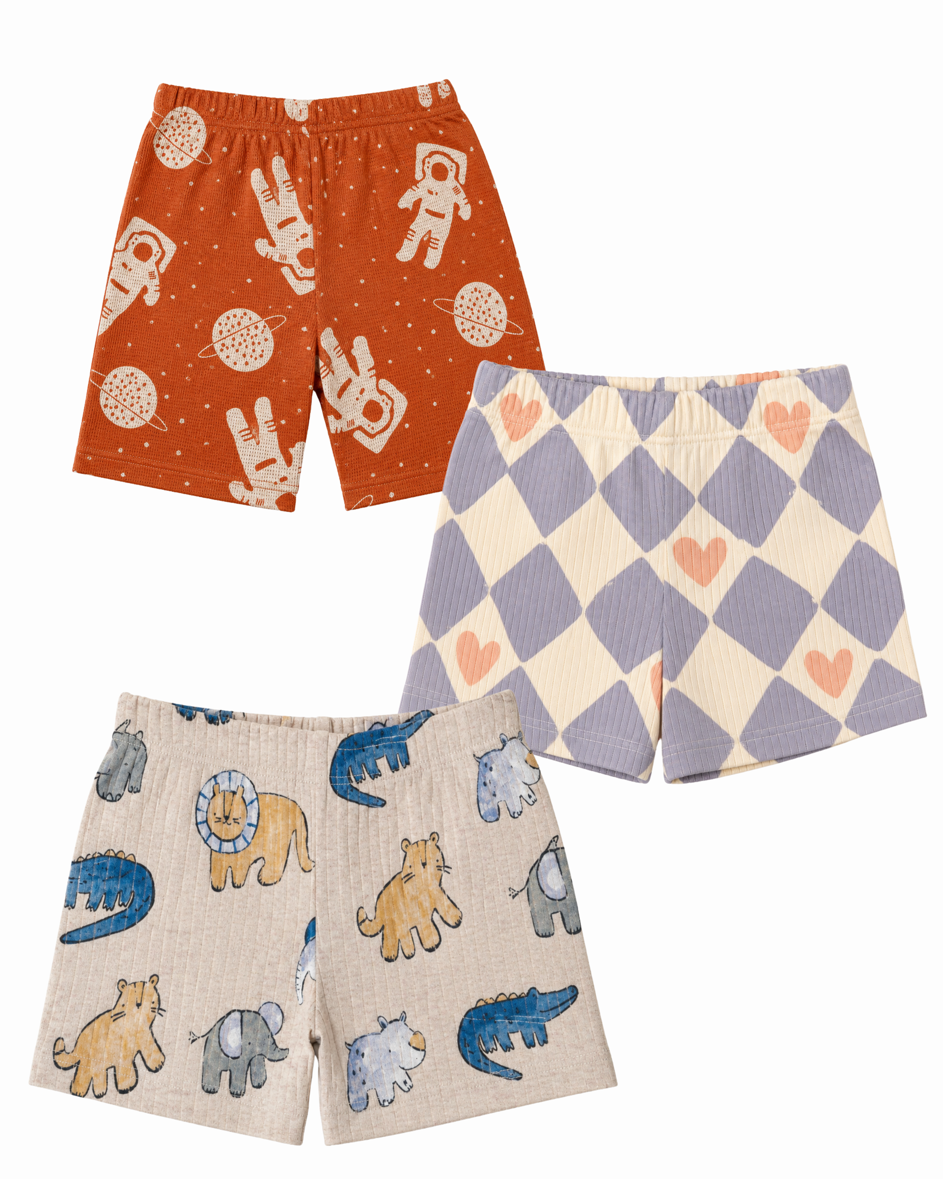 SHORTS (PACK OF 3)-SL12