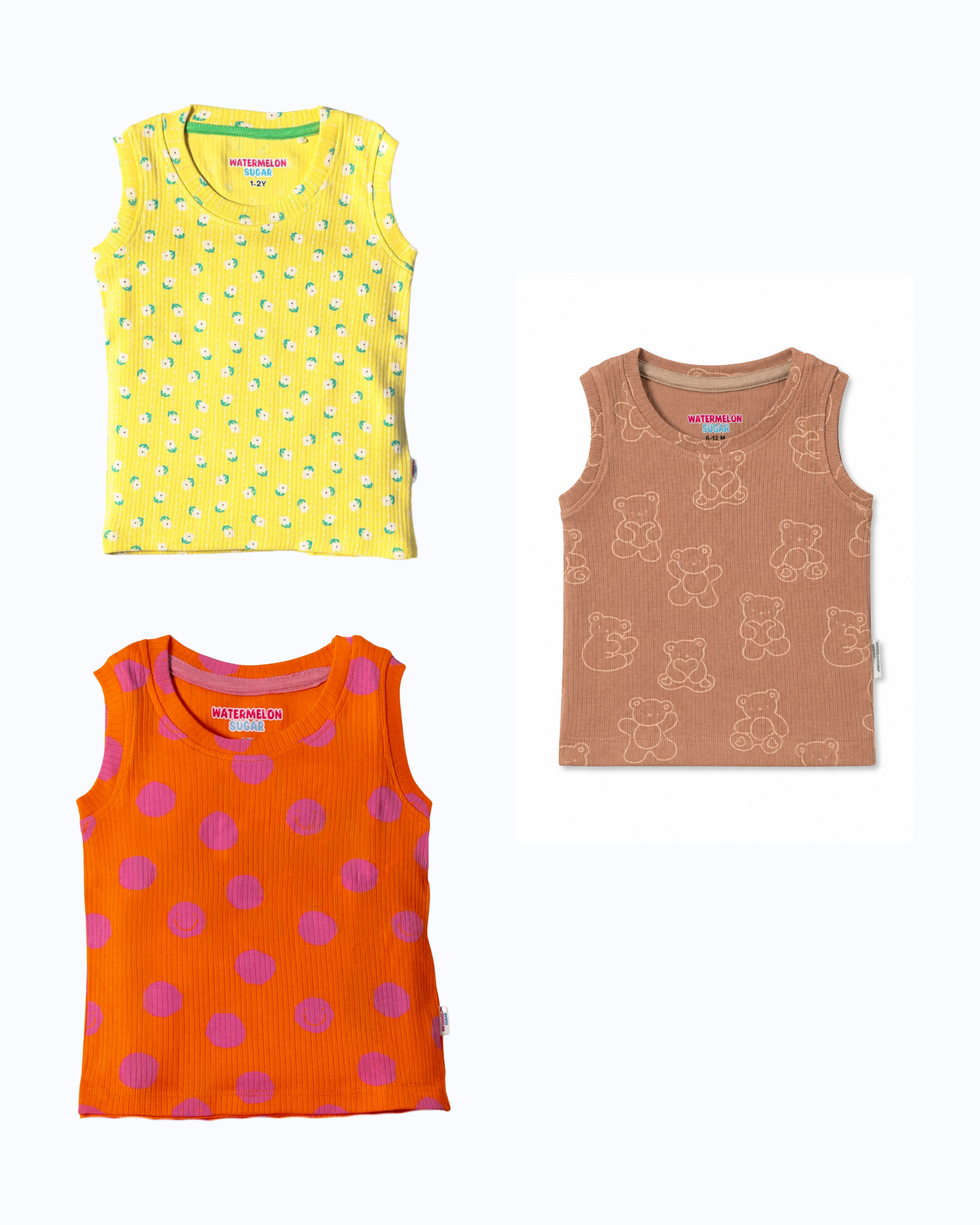 SLEEVELESS TSHIRTS-6-12M (SL4)