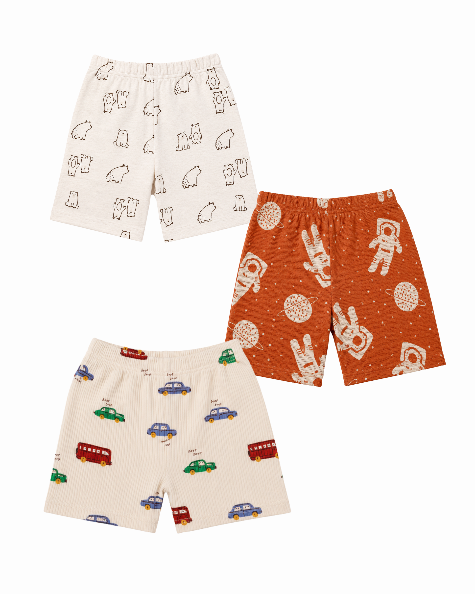 SHORTS (PACK OF 3)-SL07