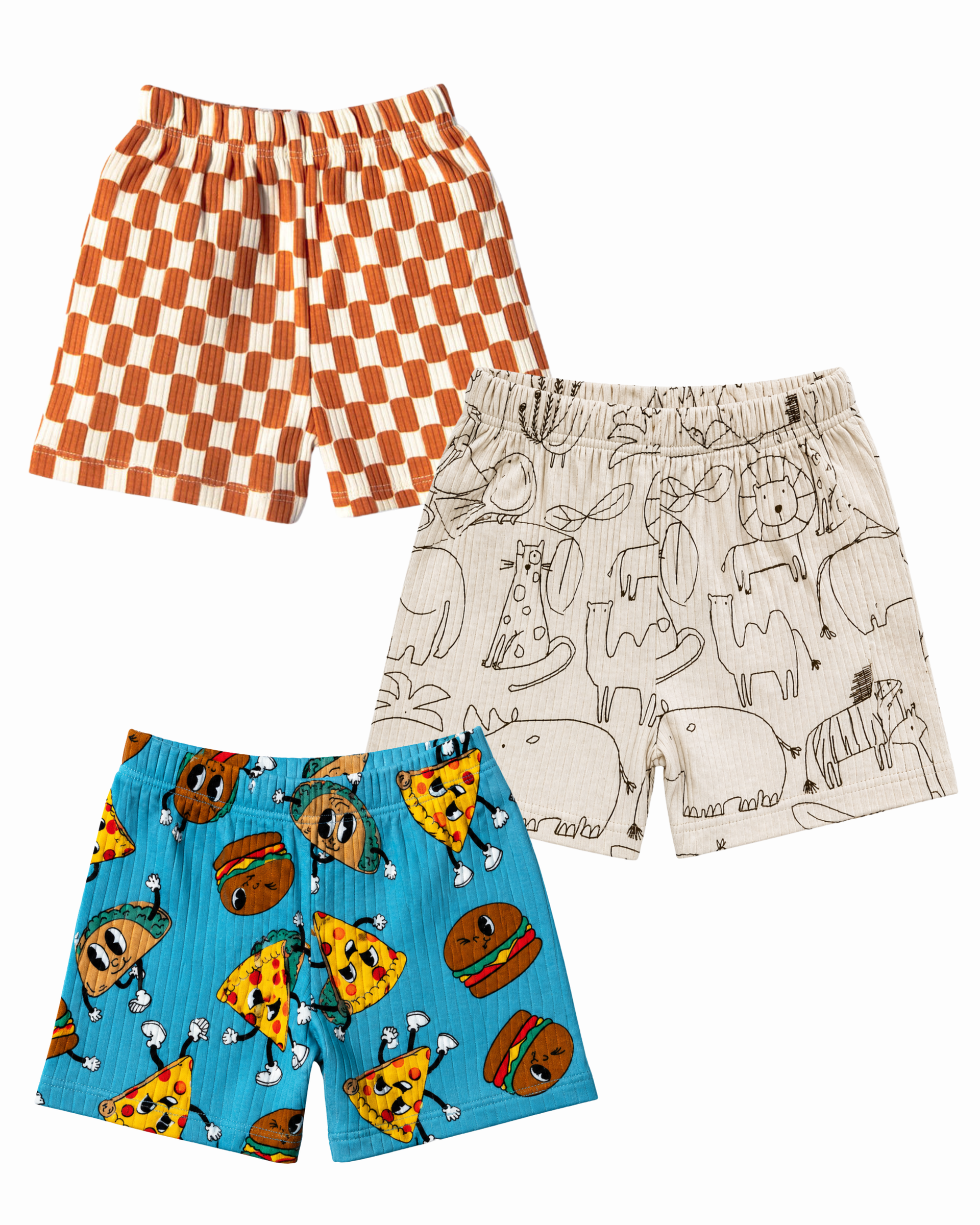 SHORTS (PACK OF 3)-SL09