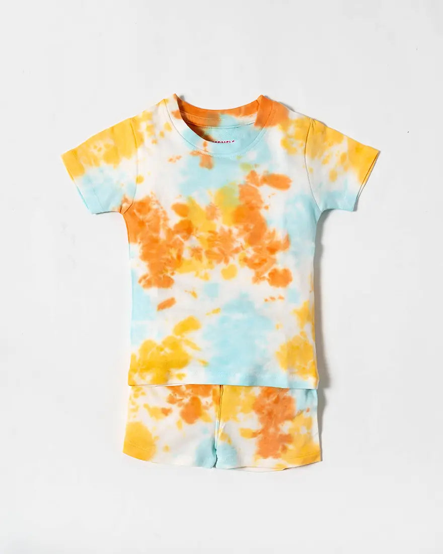 Sunshine Tie-Dye Cotton Loopknit Co-ord Set