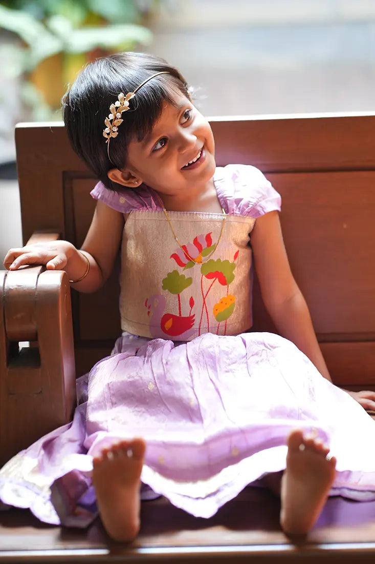 Lavender Ethnic Wear